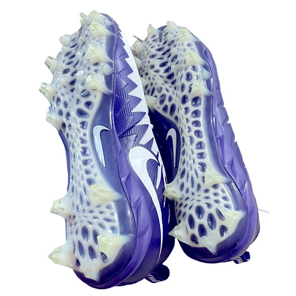 NEW Nike Alpha Menace Elite 922804-106 Purple Men's Football Cleats - Size 16 - Picture 10 of 14